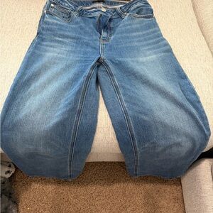 Quince Women's Straight Leg Blue Jeans